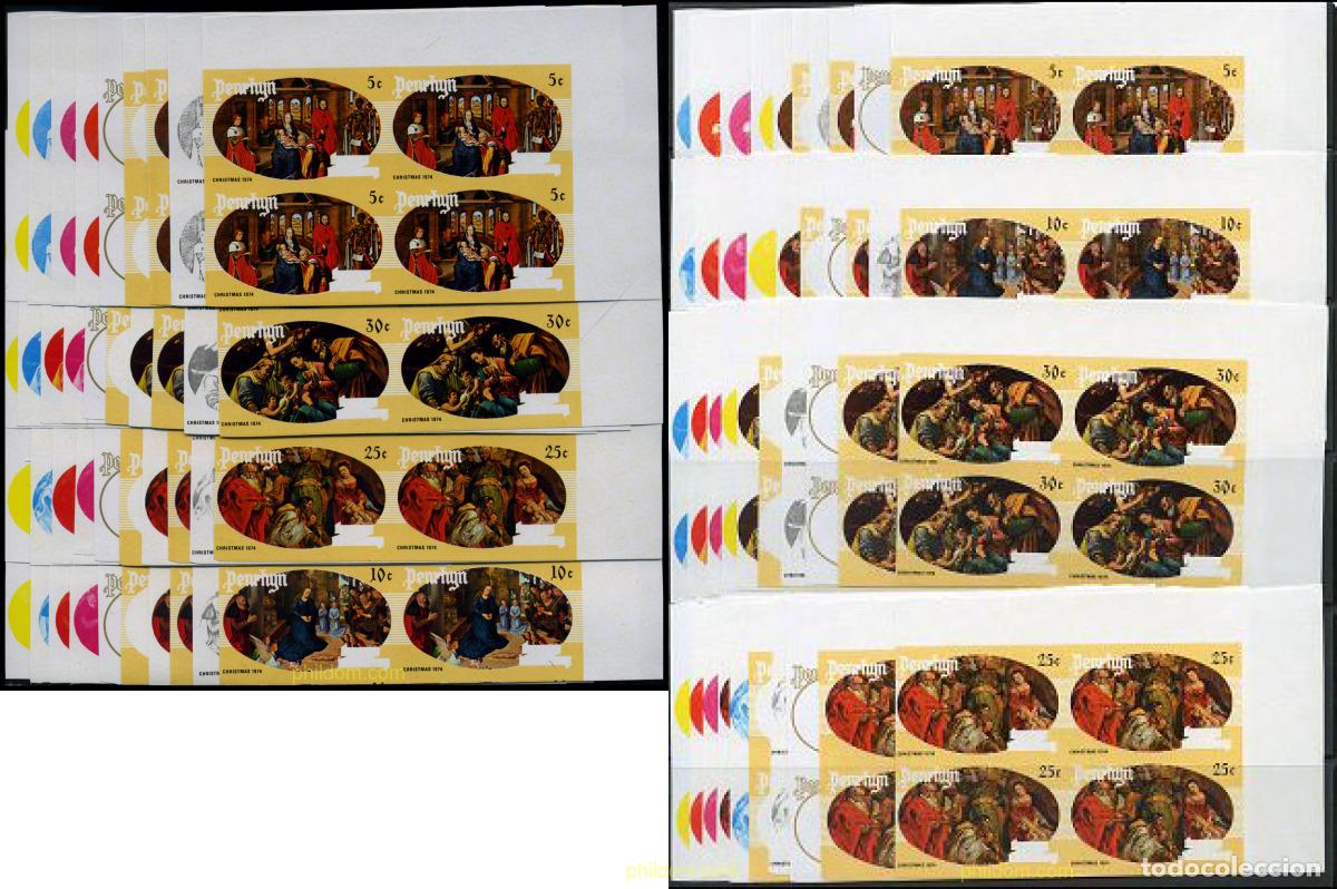 Sellos: 221086 MNH PENRHYN 1974 NAVIDAD