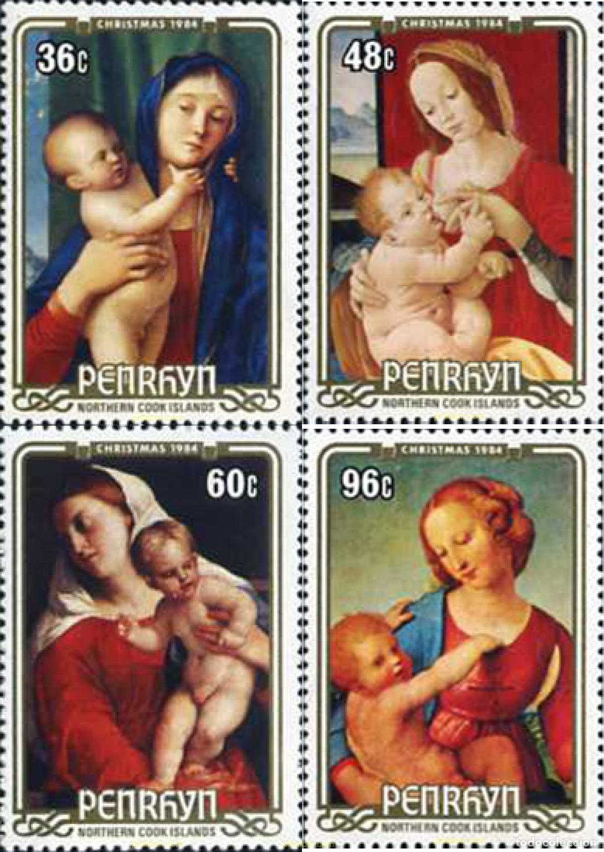 Sellos: 54927 MNH PENRHYN 1984 NAVIDAD