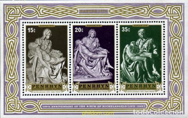 Sellos: 54942 MNH PENRHYN 1976 PASCUA