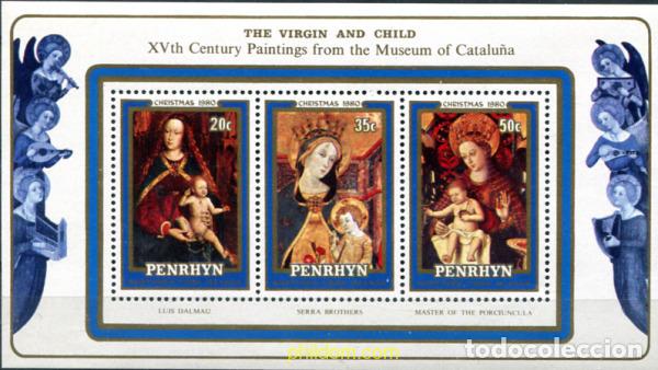 Sellos: 54987 MNH PENRHYN 1980 NAVIDAD