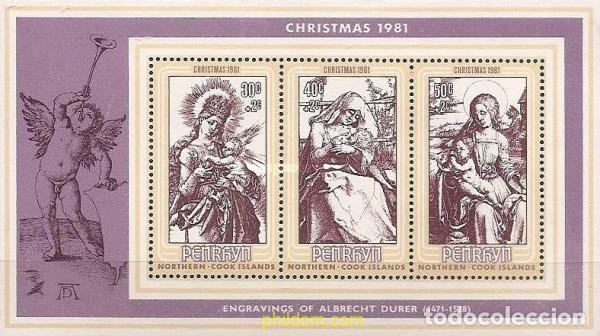 Sellos: 55019 MNH PENRHYN 1981 NAVIDAD