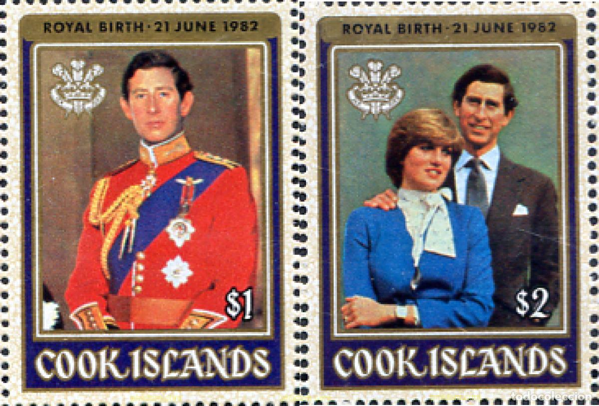 Sellos: 54939 MNH COOK Islas 1981 BODA DEL PRINCIPE CARLOS Y LADY DIANA SPENCER