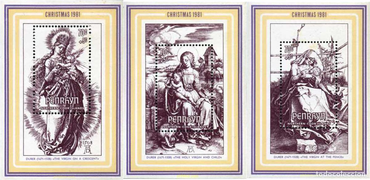 Sellos: 55126 MNH PENRHYN 1981 NAVIDAD