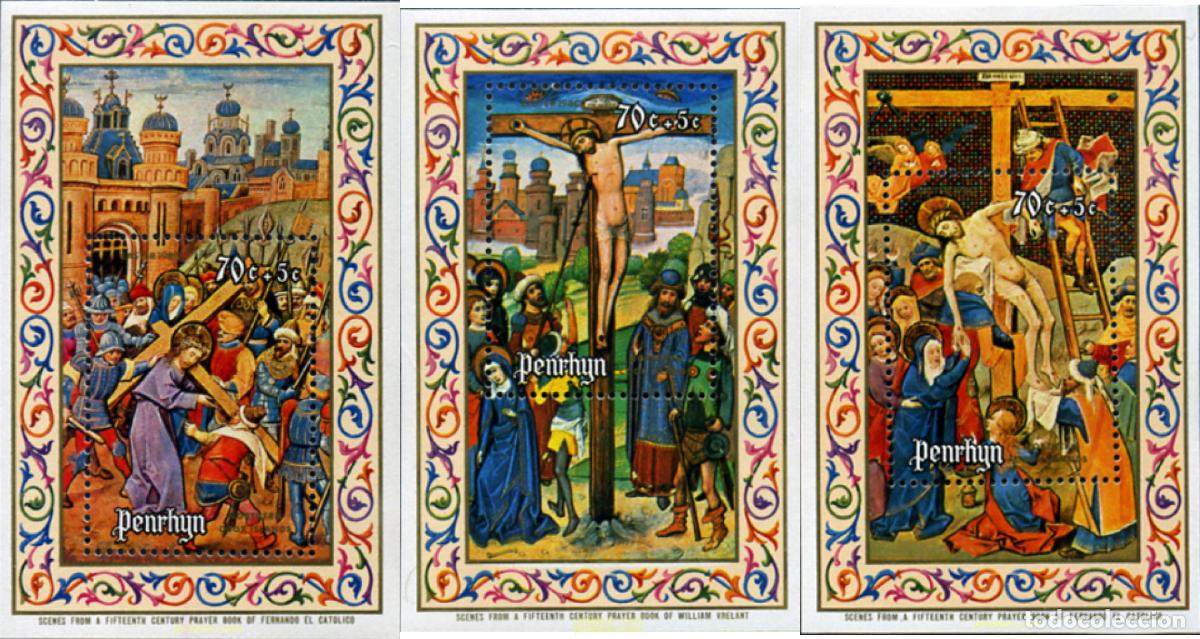 Sellos: 54982 MNH PENRHYN 1980 PASCUA