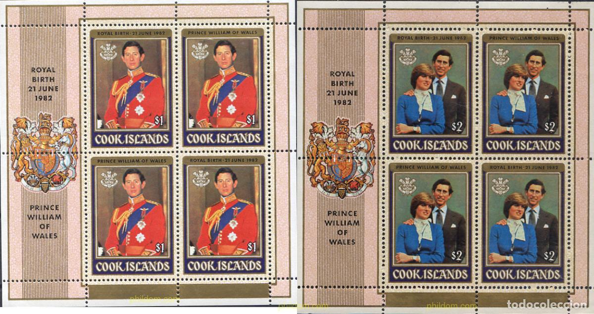 Sellos: 157597 MNH COOK Islas 1981 BODA DEL PRINCIPE CARLOS Y LADY DIANA SPENCER
