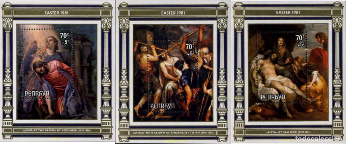 Sellos: 55008 MNH PENRHYN 1981 PASCUA
