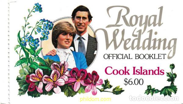 Sellos: 608002 MNH COOK Islas 1981 BODA DEL PRINCIPE CARLOS Y LADY DIANA SPENCER