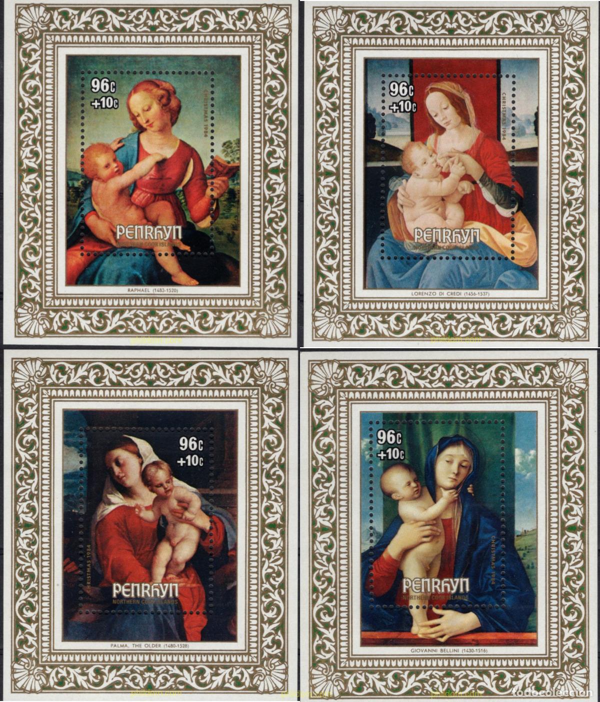 Sellos: 55129 MNH PENRHYN 1984 NAVIDAD