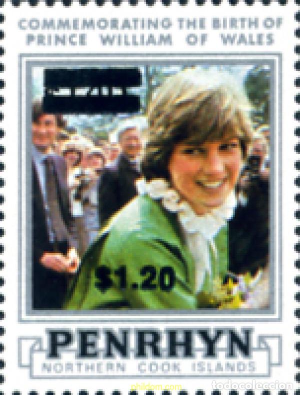 Sellos: 244117 MNH PENRHYN 1983 BARCOS
