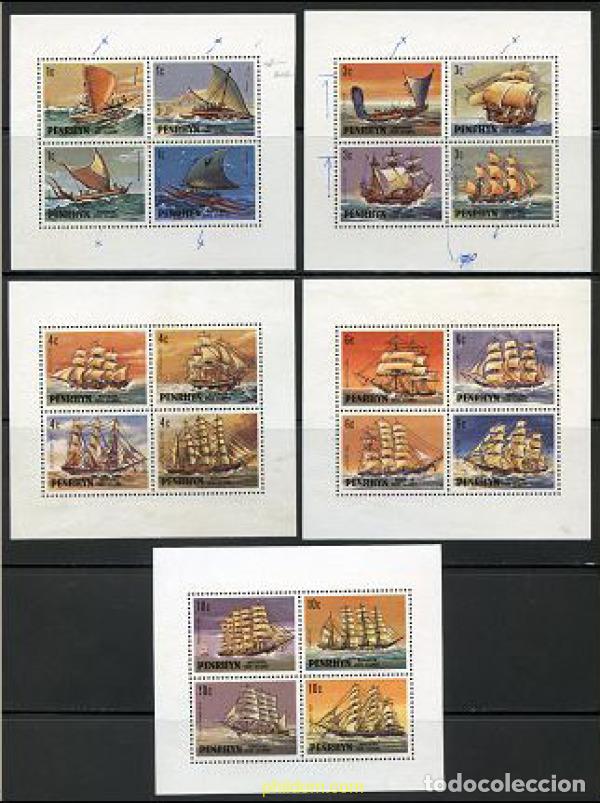 Sellos: 221131 MNH PENRHYN 1981 BARCOS