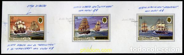 Sellos: 221136 MNH PENRHYN 1981 BARCOS