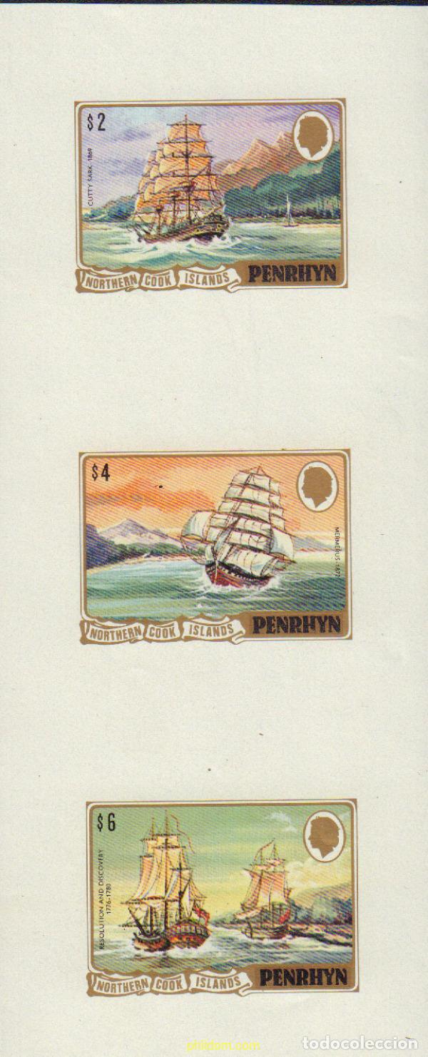 Sellos: 368411 MNH PENRHYN 1981 BARCOS