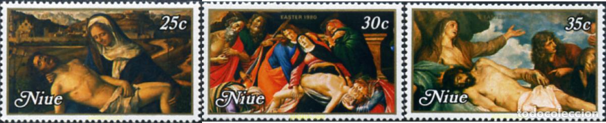 Sellos: 56358 MNH NIUE 1980 PASCUA