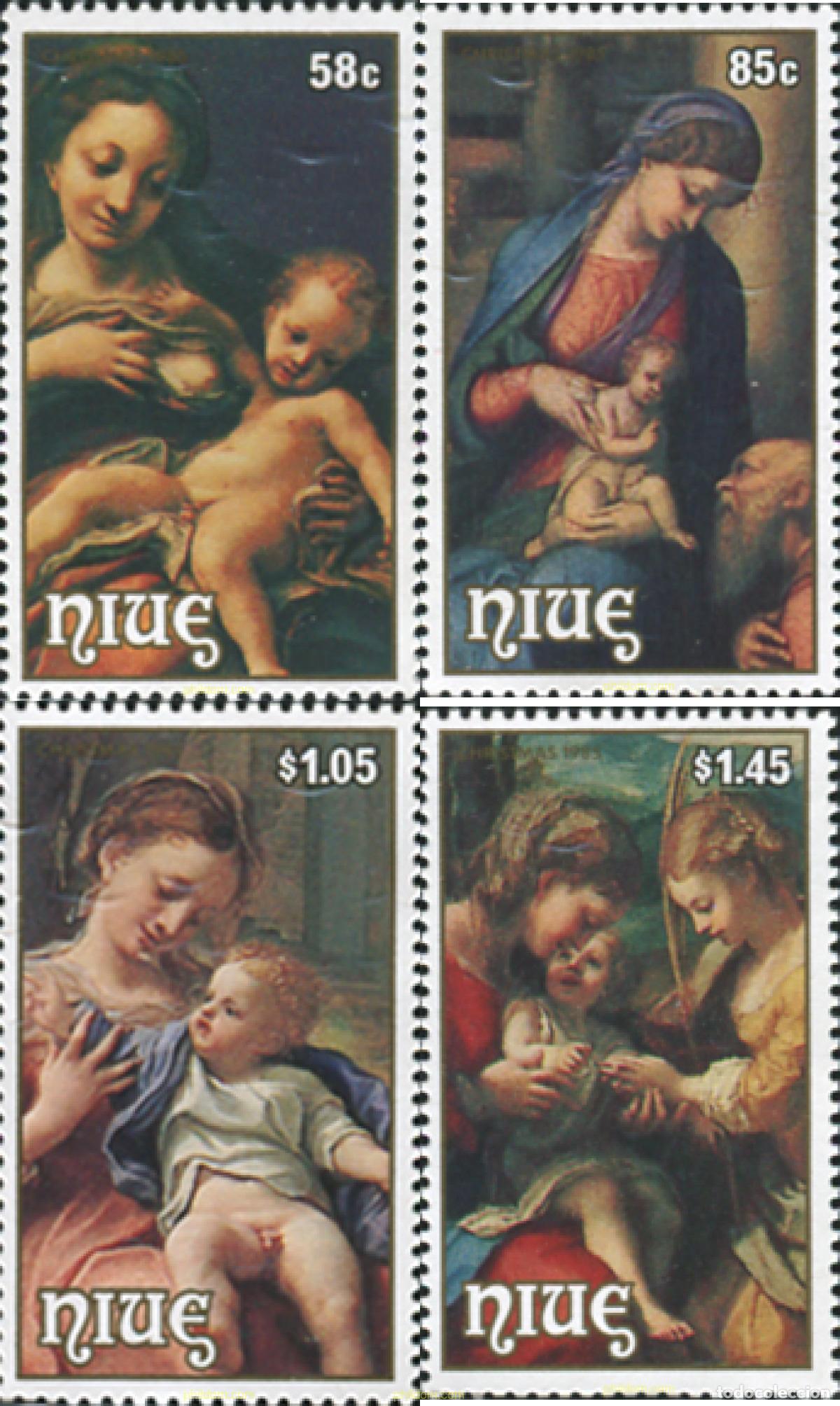 Sellos: 56716 MNH NIUE 1985 NAVIDAD