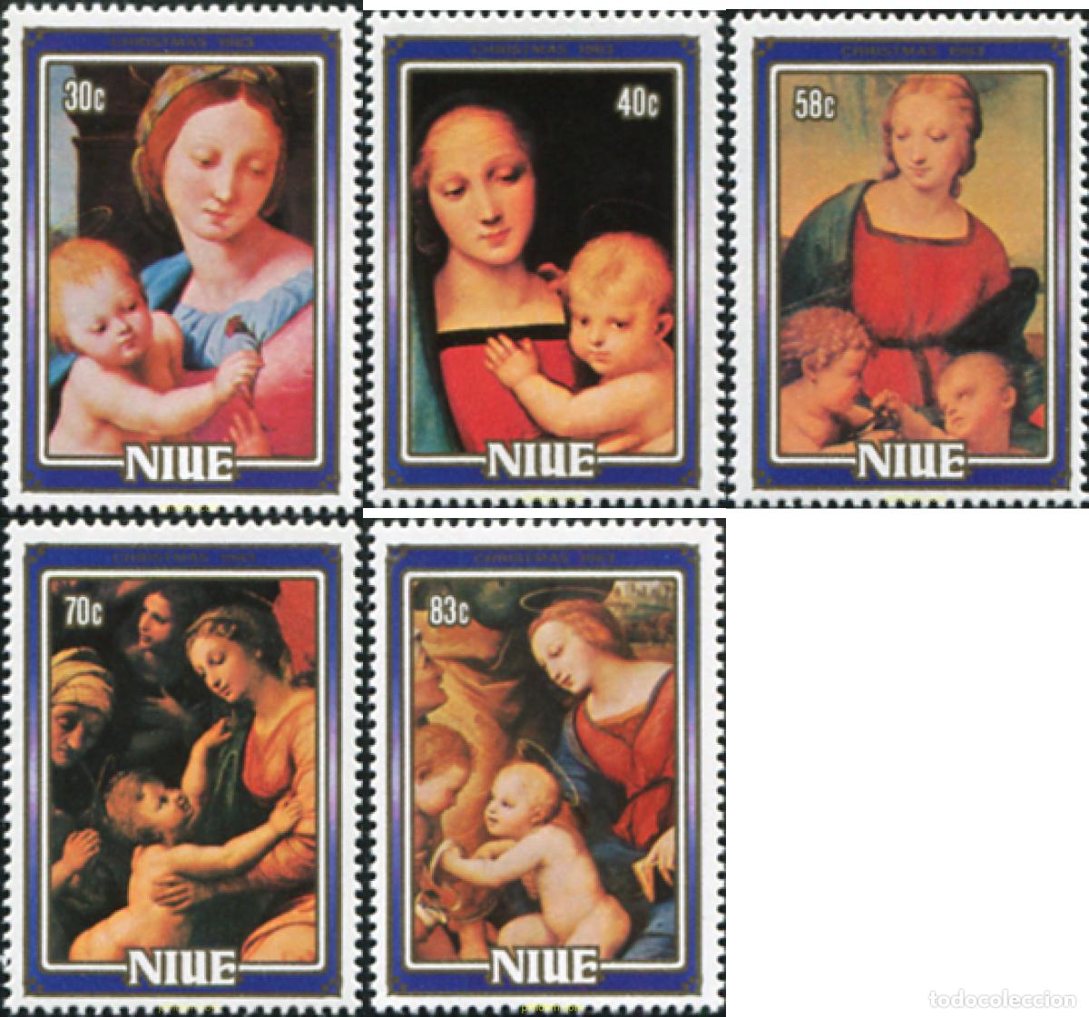 Sellos: 56444 MNH NIUE 1983 NAVIDAD