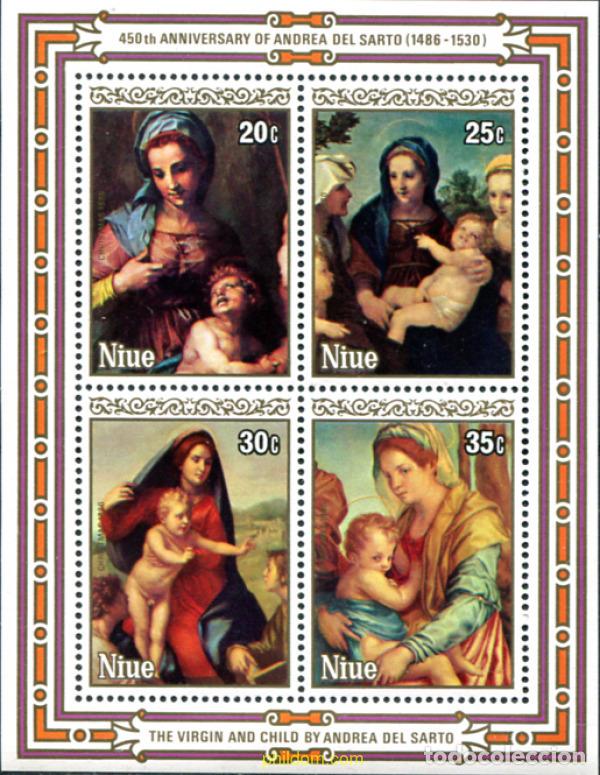Sellos: 56556 MNH NIUE 1980 NAVIDAD