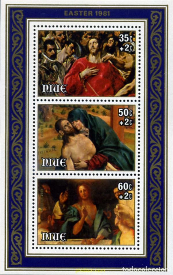 Sellos: 56566 MNH NIUE 1981 PASCUA