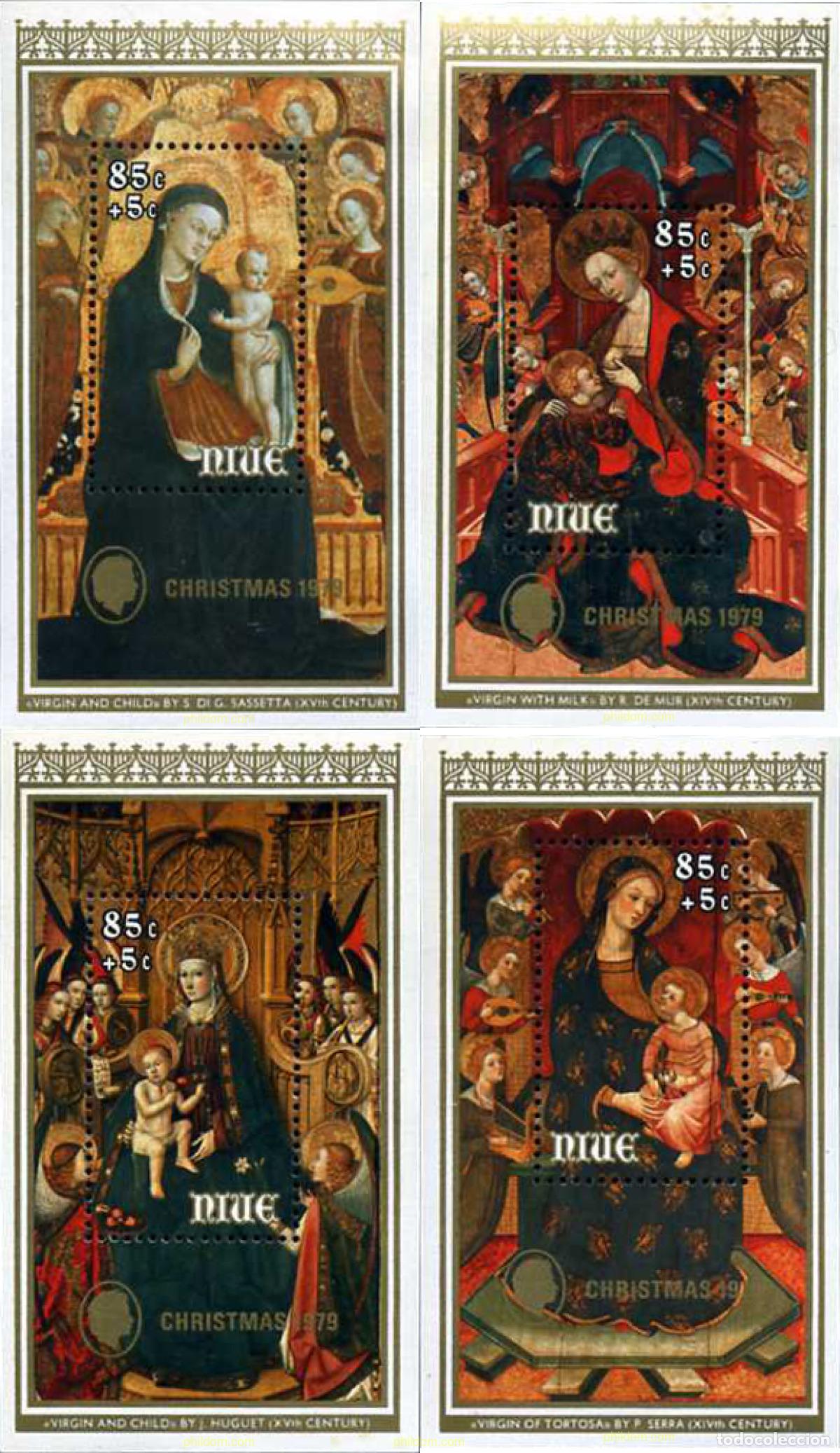 Sellos: 56528 MNH NIUE 1979 NAVIDAD