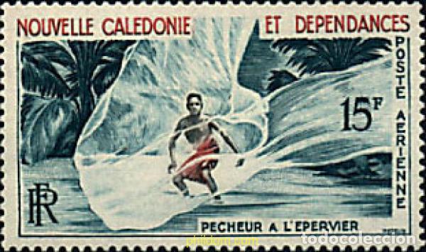 Sellos: 56761 MNH NUEVA CALEDONIA 1962 SERIE BASICA