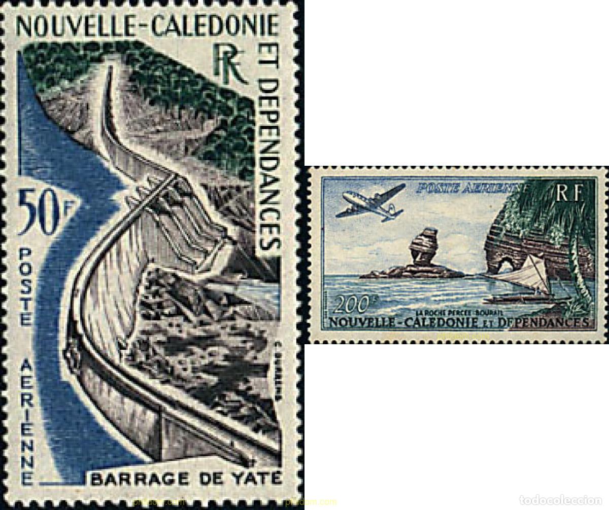 Sellos: 56760 MNH NUEVA CALEDONIA 1959 SERIE BASICA