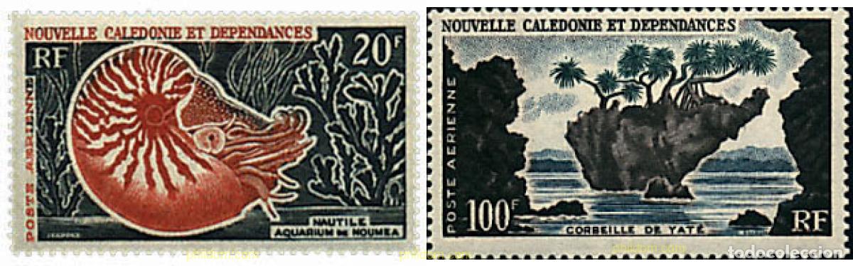 Sellos: 56762 MNH NUEVA CALEDONIA 1962 MOTIVOS VARIOS