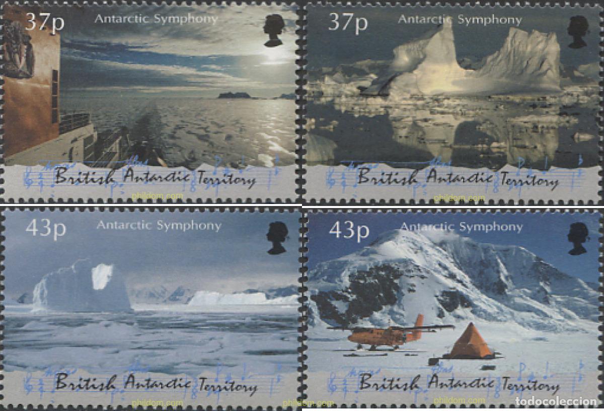 Sellos: 159840 MNH ANTARTIDA BRITANICA 2000 50 ANIVERSARIO DE LA SINFONIA ANTARTICA DE RAFH VAUGHAN WILLIAM