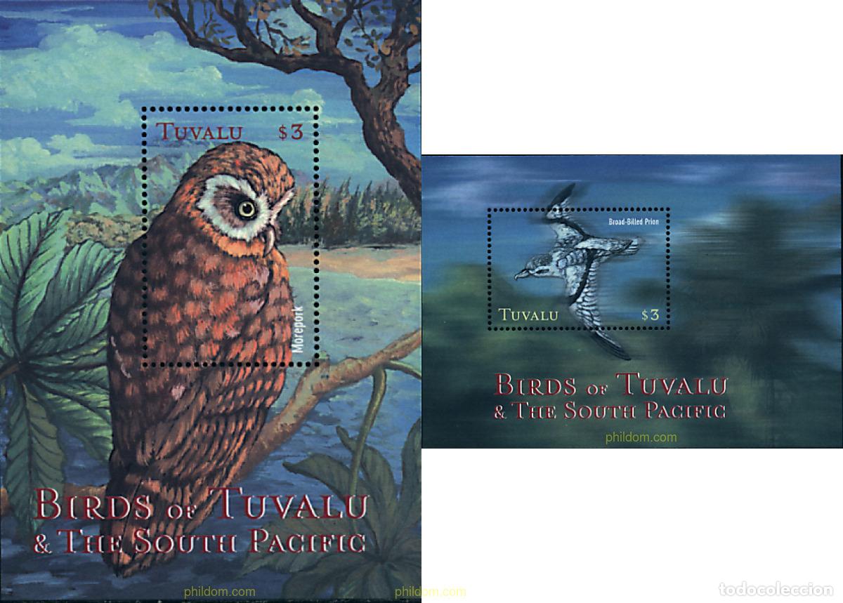 Sellos: 71446 MNH TUVALU 2000 AVES