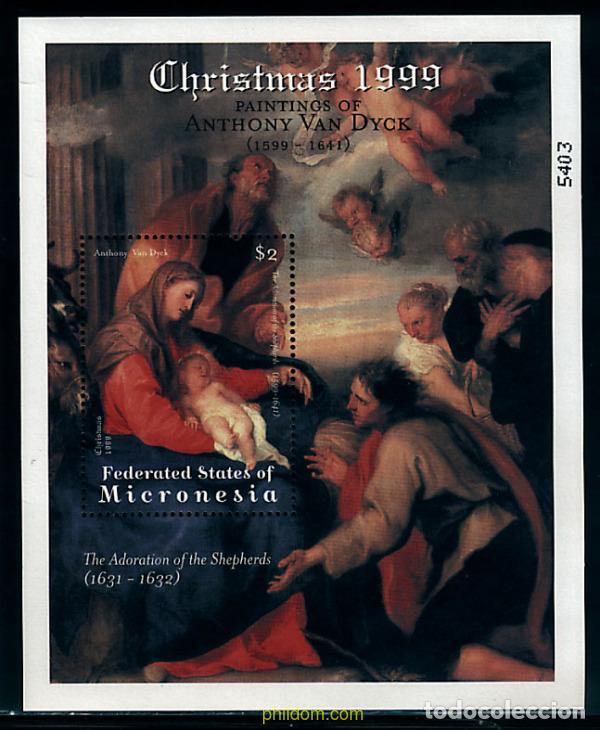 Sellos: 68416 MNH MICRONESIA 1999 NAVIDAD