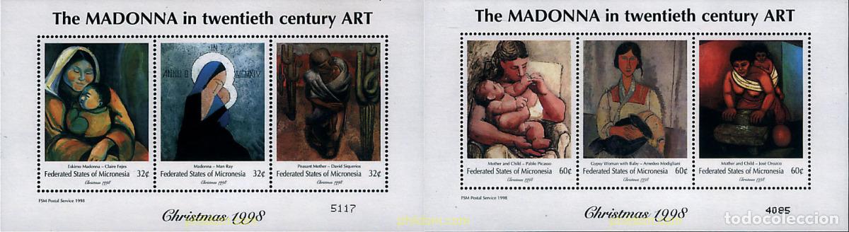Sellos: 10330 MNH MICRONESIA 1998 NAVIDAD
