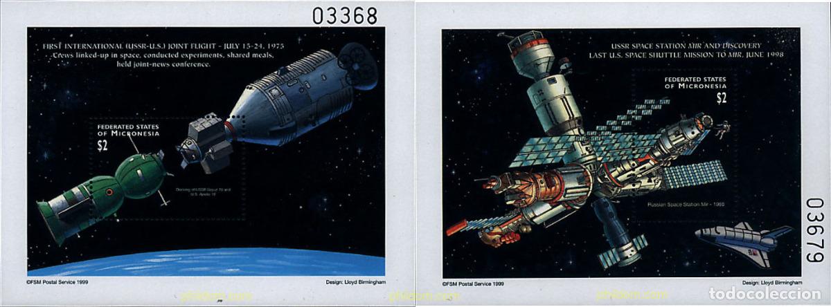 Sellos: 344043 MNH MICRONESIA 1999 PERSONAJES DE LEYENDA