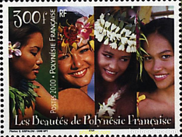 Sellos: 94339 MNH POLINESIA FRANCESA 2000 LAS BELLEZAS FEMENINAS DE LA POLINESIA