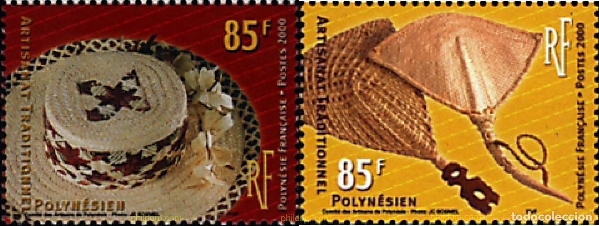 Sellos: 60579 MNH POLINESIA FRANCESA 2000 ARTESANIA TRADICIONAL
