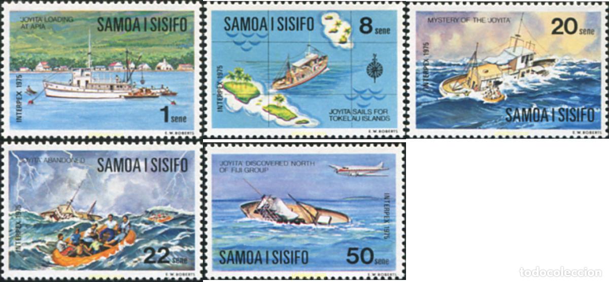 Sellos: 63255 MNH SAMOA 1975 INTERPEX 1975