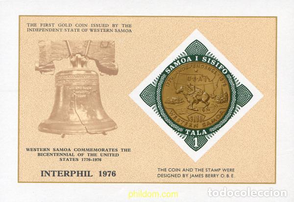 Sellos: 15444 MNH SAMOA 1976 INTERPHIL 76. EXPOSICION FILATELICA INTERNACIONAL