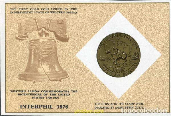 Sellos: 254473 MNH SAMOA 1976 INTERPHIL 76. EXPOSICION FILATELICA INTERNACIONAL