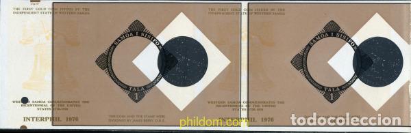 Sellos: 254476 MNH SAMOA 1976 INTERPHIL 76. EXPOSICION FILATELICA INTERNACIONAL