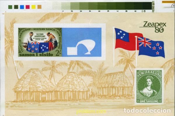 Sellos: 254784 MNH SAMOA 1980 ZEAPEX 80. EXPOSICION FILATELICA INTERNACIONAL