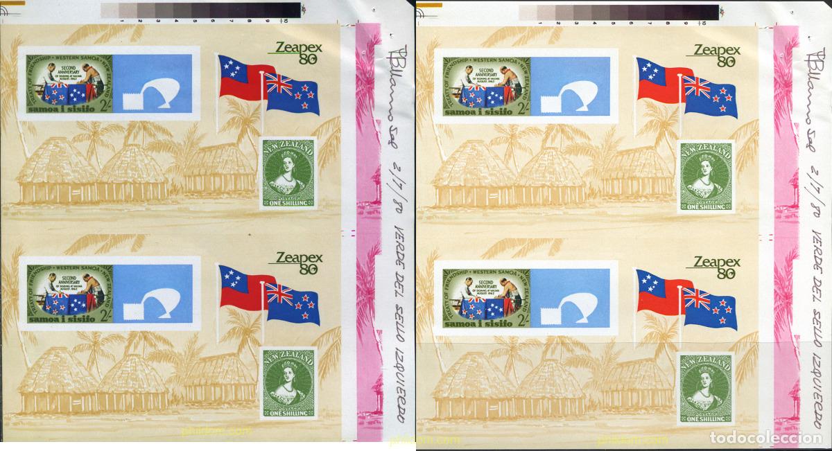 Sellos: 254787 MNH SAMOA 1980 ZEAPEX 80. EXPOSICION FILATELICA INTERNACIONAL