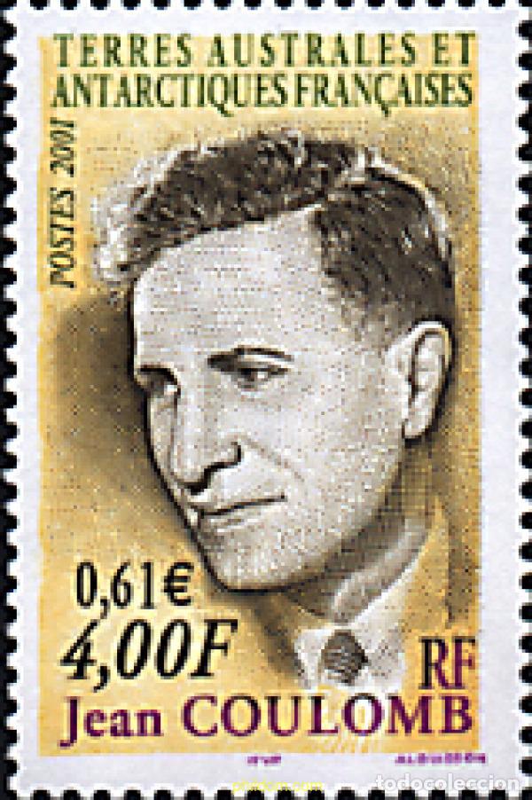 Sellos: 63871 MNH ANTARTIDA FRANCESA 2001 HOMENAJE A JEAN COULOMB