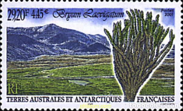 Sellos: 63877 MNH ANTARTIDA FRANCESA 2001 FLORA ANTARTICA