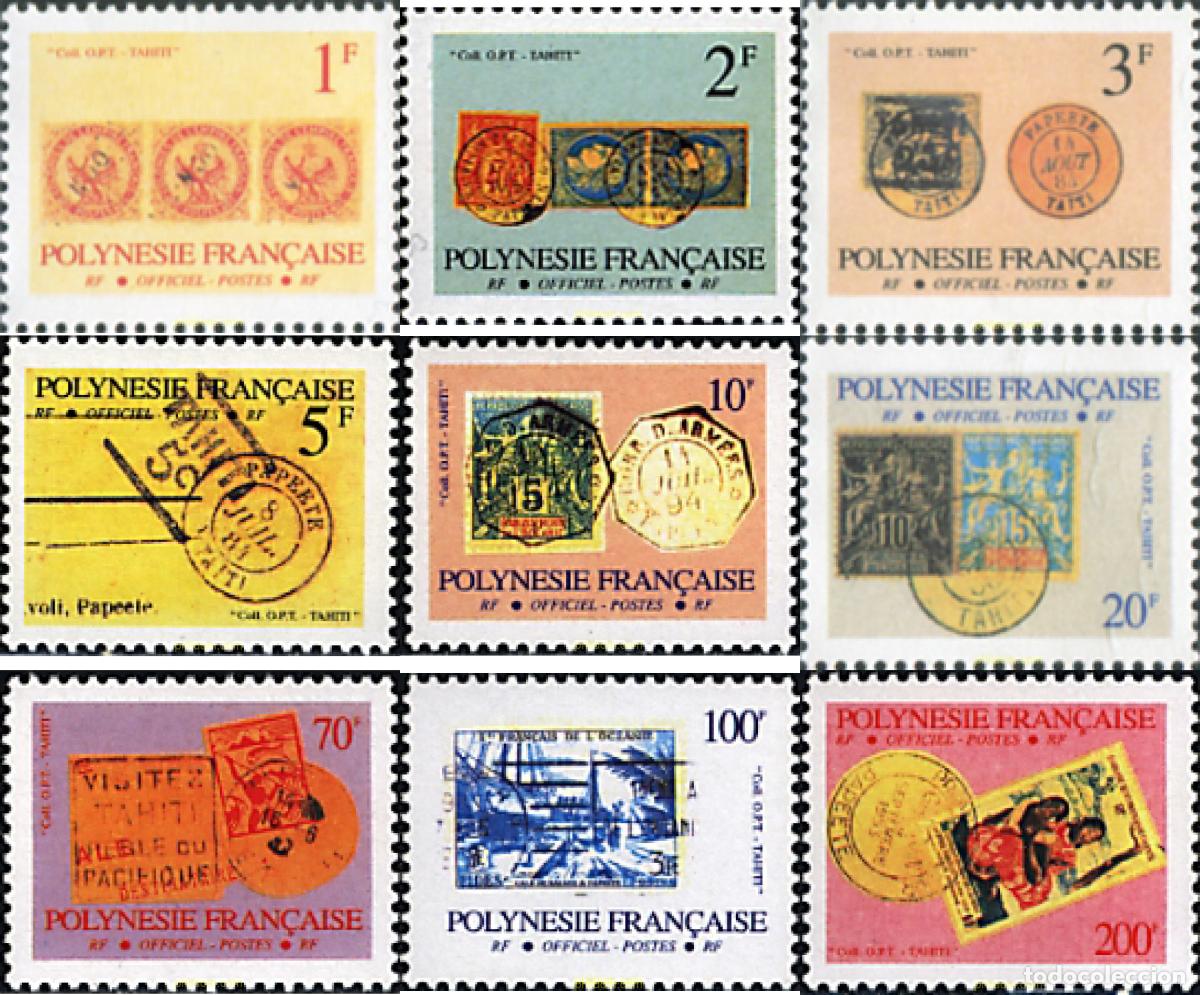 Sellos: 64204 MNH POLINESIA FRANCESA 1993 MOTIVOS POSTALES