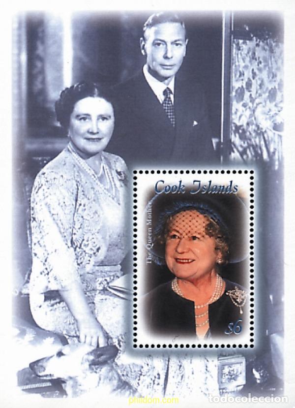 Sellos: 76156 MNH COOK Islas 2000 CENTENARIO DE LA REINA MADRE