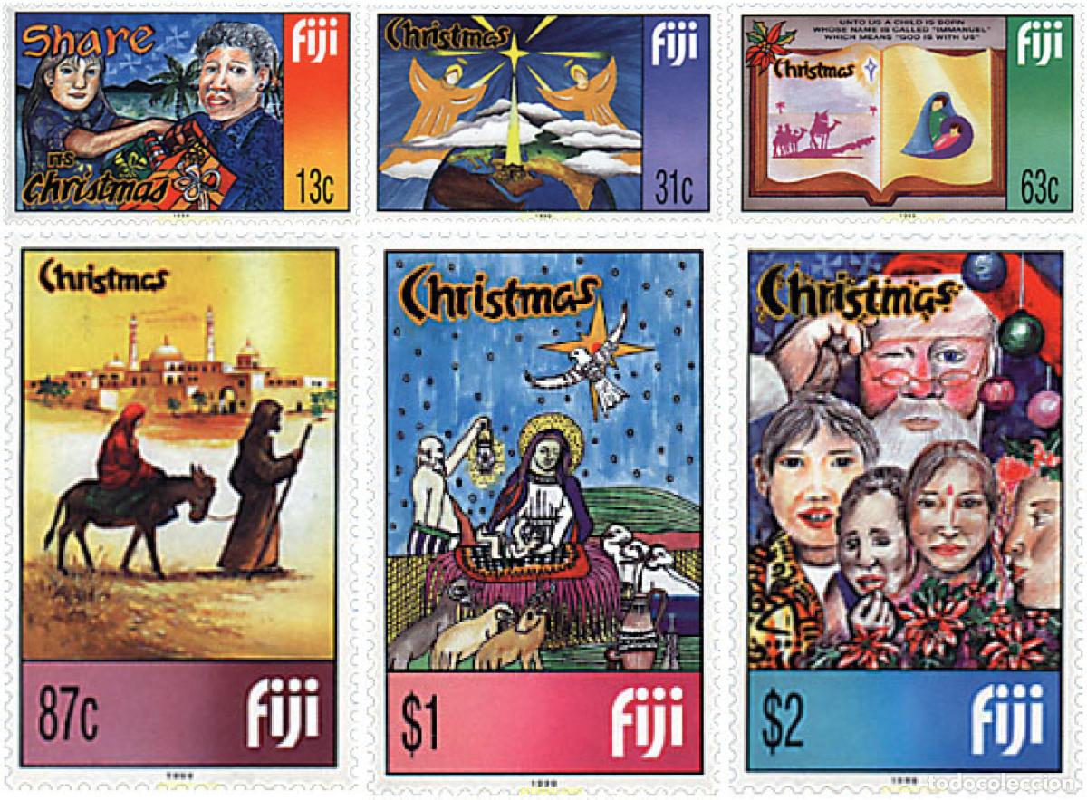 Sellos: 99488 MNH FIJI 1999 NAVIDAD