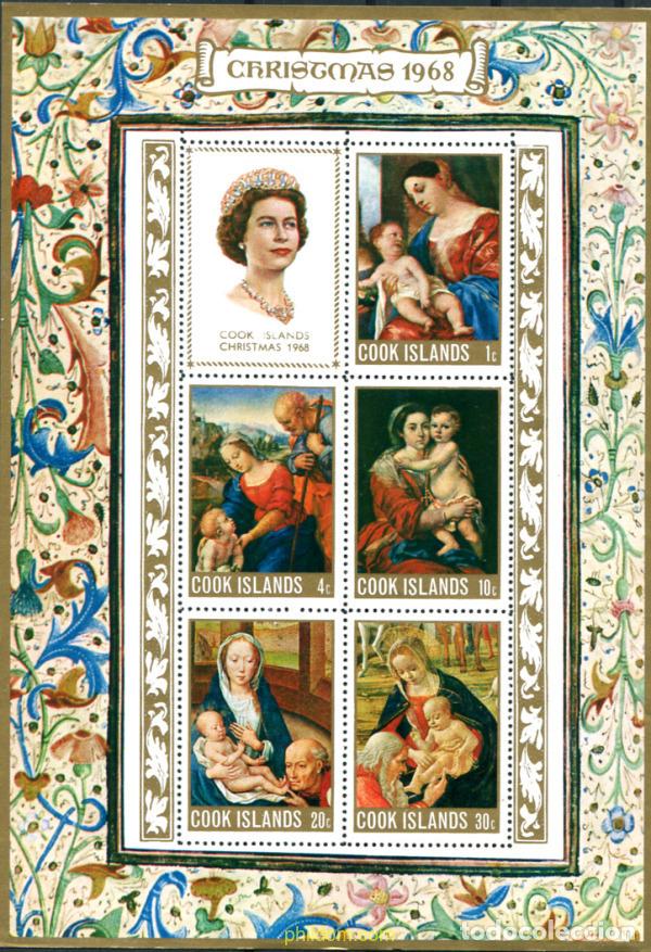 Sellos: 83614 MNH COOK Islas 1968 NAVIDAD