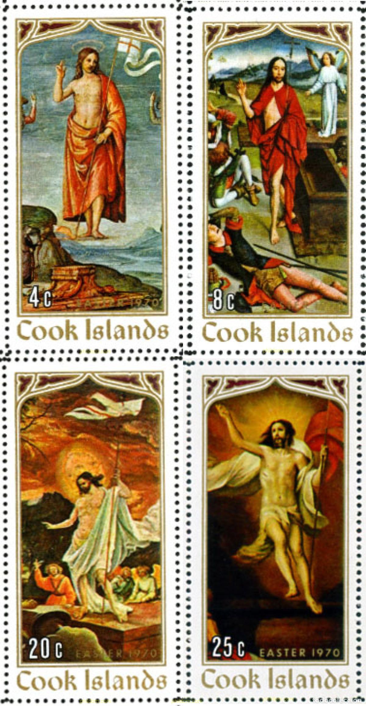 Sellos: 65528 MNH COOK Islas 1970 PASCUA