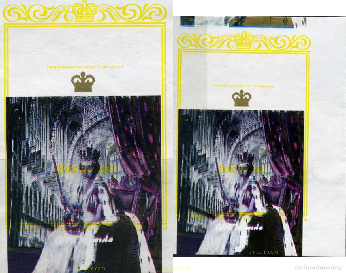 Sellos: 202815 MNH COOK Islas 1973 20 ANIVERSARIO DE LA CORONACION DE ISABEL II