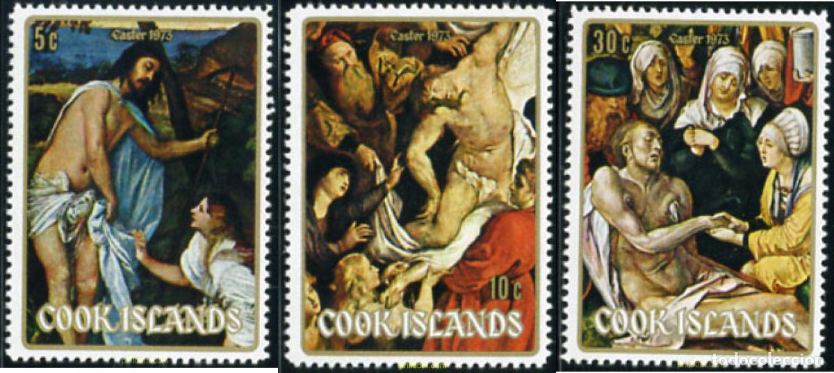Sellos: 65544 MNH COOK Islas 1973 PASCUA