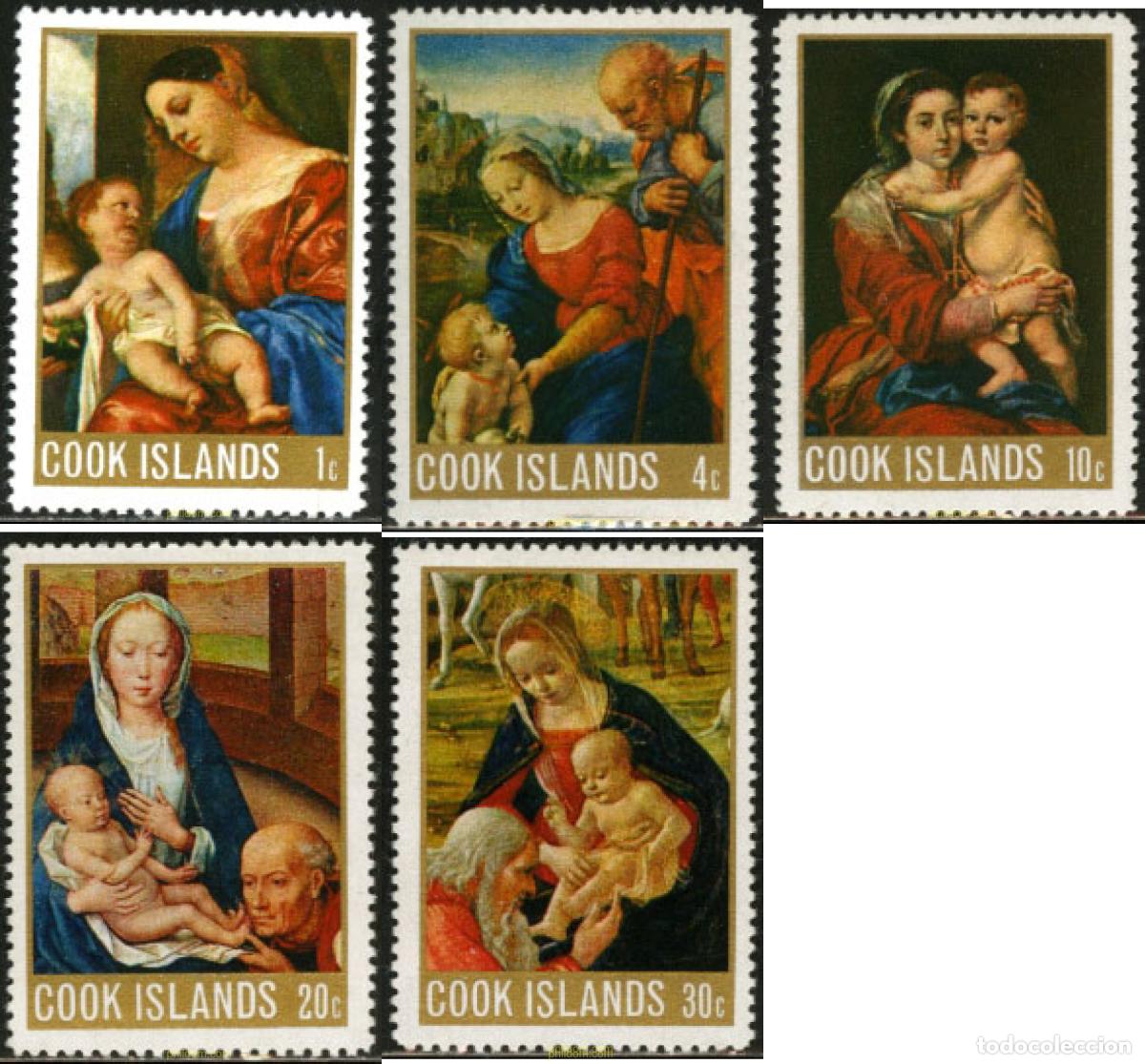 Sellos: 65520 MNH COOK Islas 1968 NAVIDAD