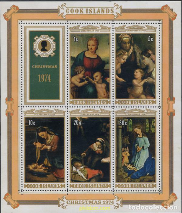 Sellos: 65565 MNH COOK Islas 1974 NAVIDAD