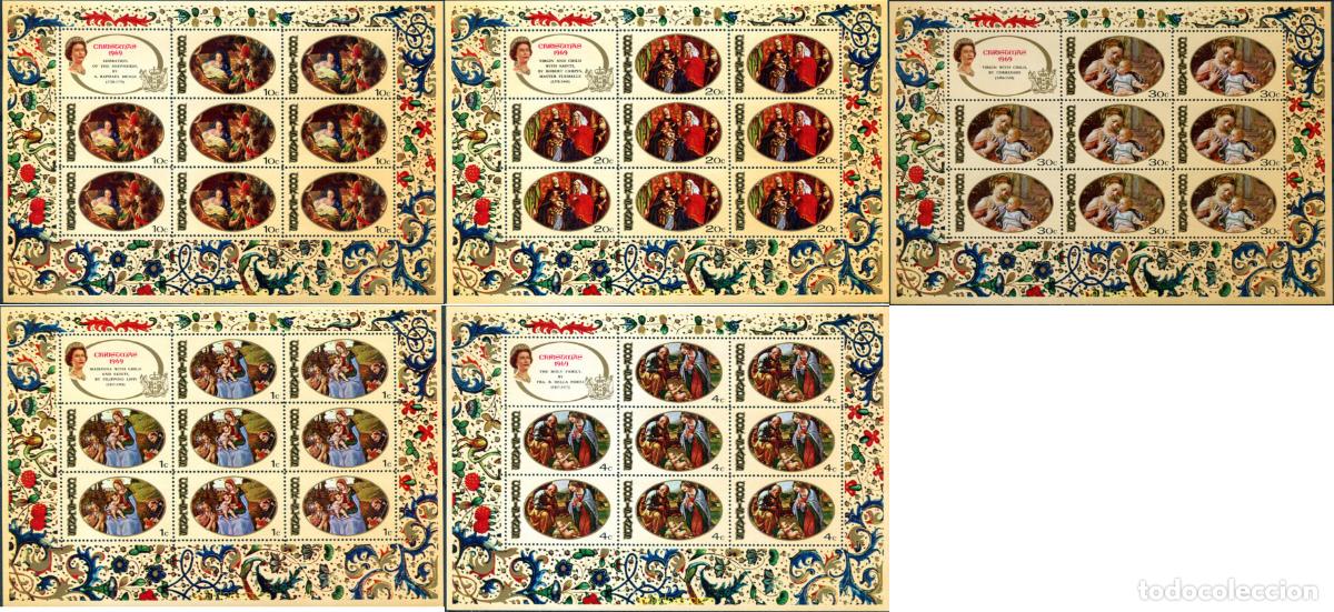 Selos: 258529 MNH COOK Islas 1969 NAVIDAD
